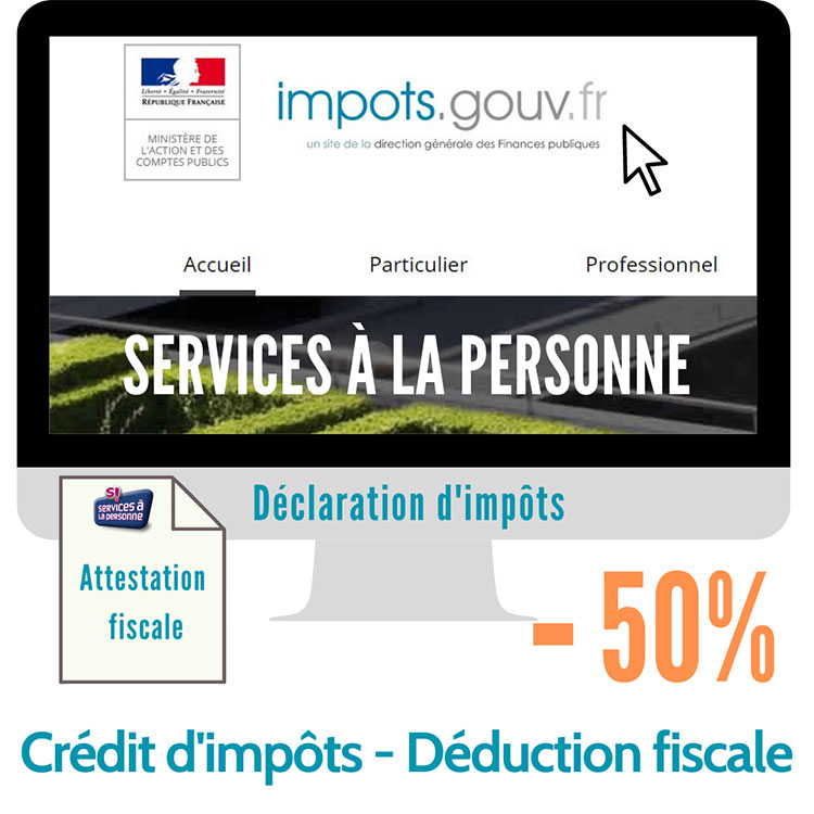 Bénéficier de vos crédits d’impôt au moment où vous réalisez vos dépenses !